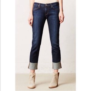 AG Adriano Goldschmied | The High-Rise Stevie Cuff Jeans